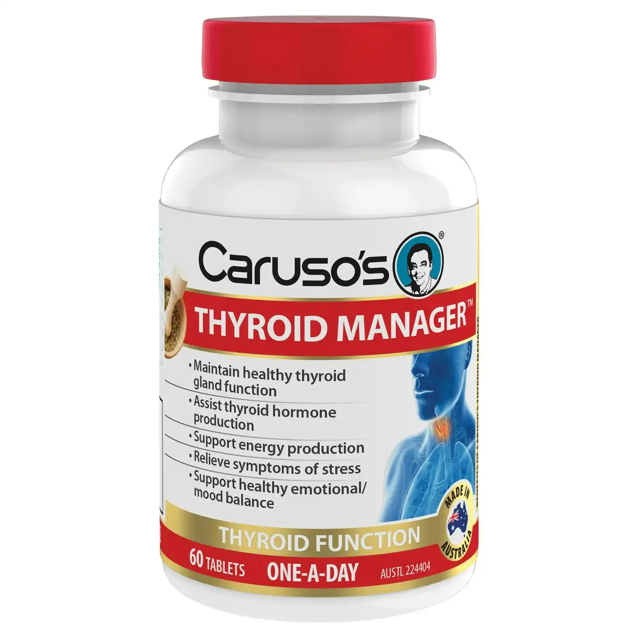 Caruso's Thyroid Manager(R) 60 Tablets