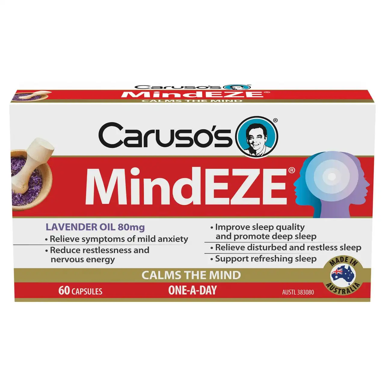 Caruso's MindEZE(R) 60 Capsules