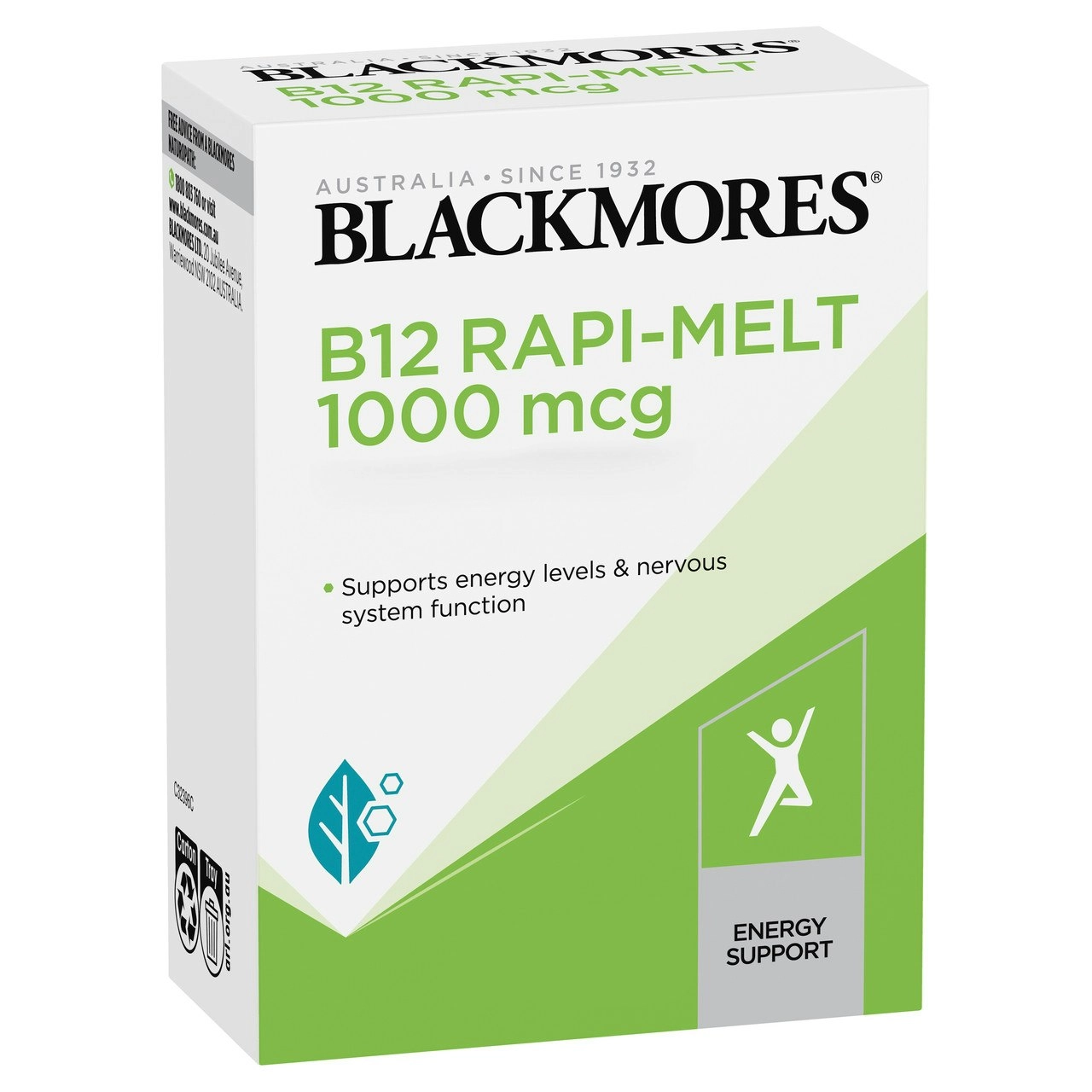 Blackmores B12 Rapi Melt 1000 mcg 60 Melts