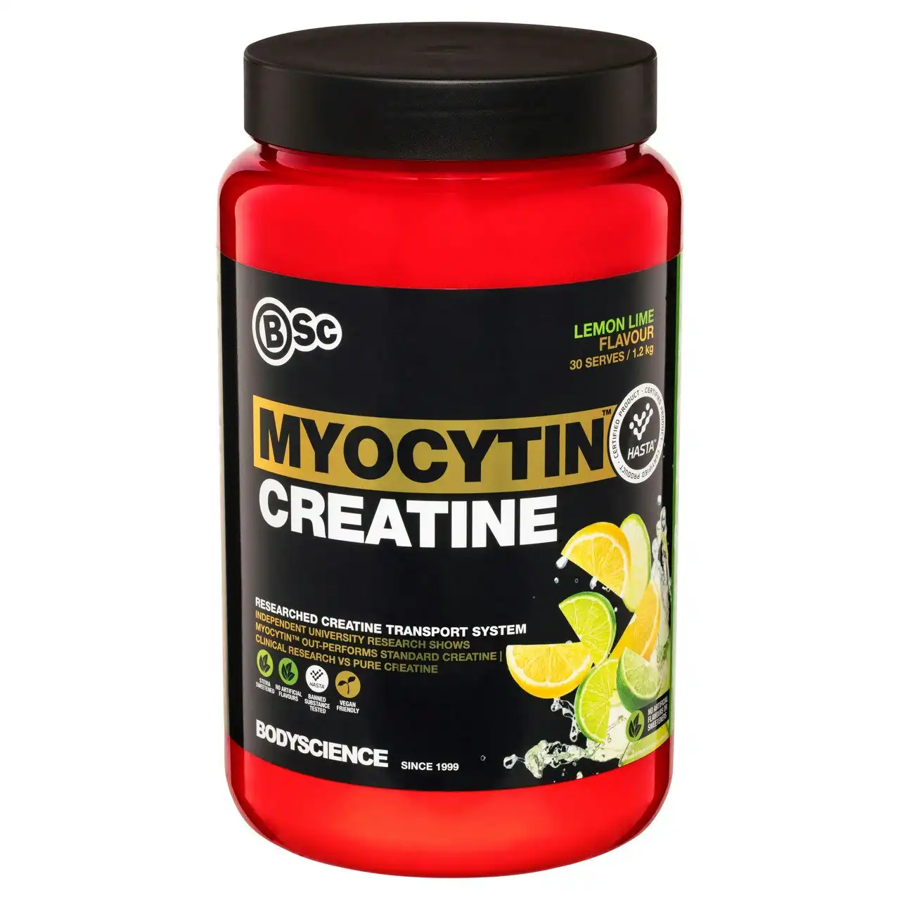 BSc Myocytin Creatine Lemon Lime Flavour 1.2kg