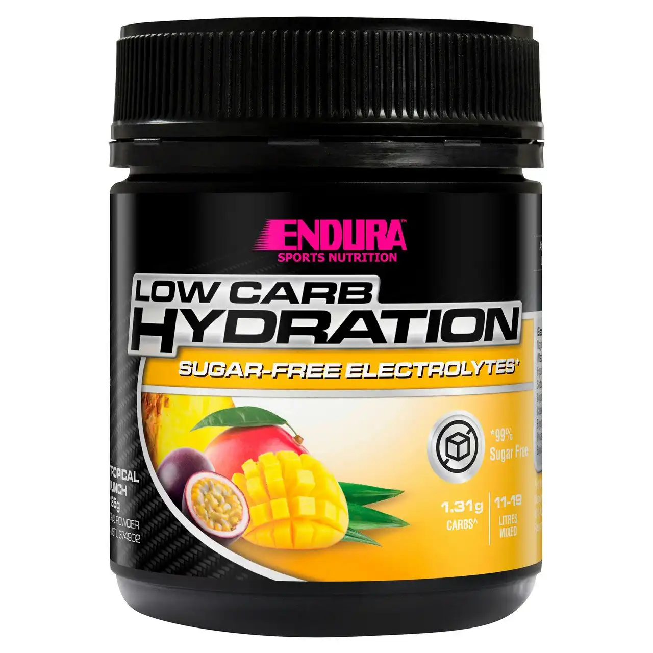 Endura Low Carb Hydration Tropical Punch 135g