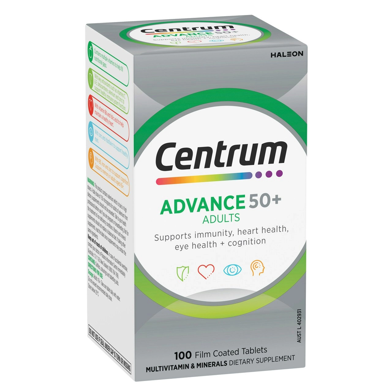 Centrum Advance 50+ Adults 100