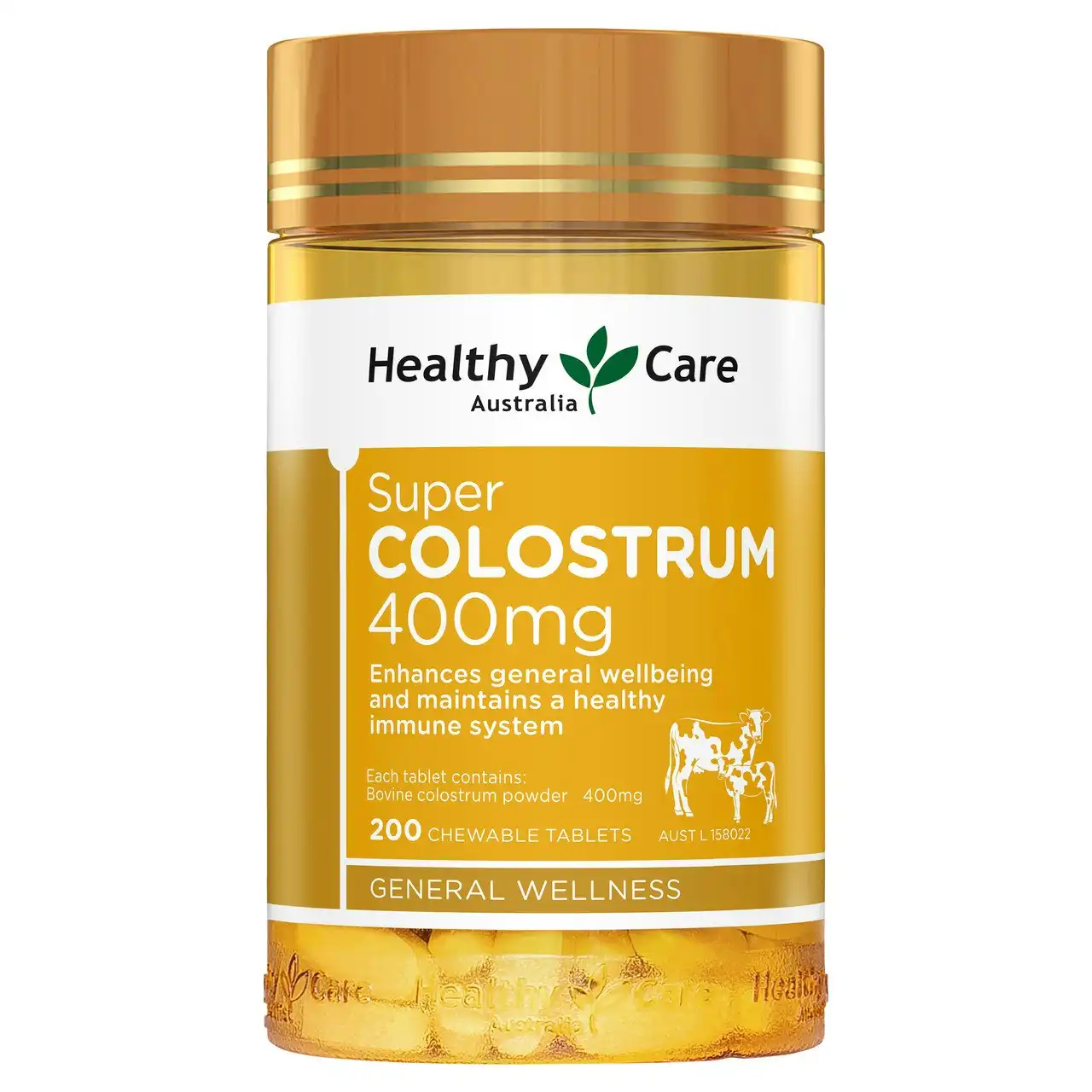 Healthy Care Super Colostrum 400mg 200 Tablets
