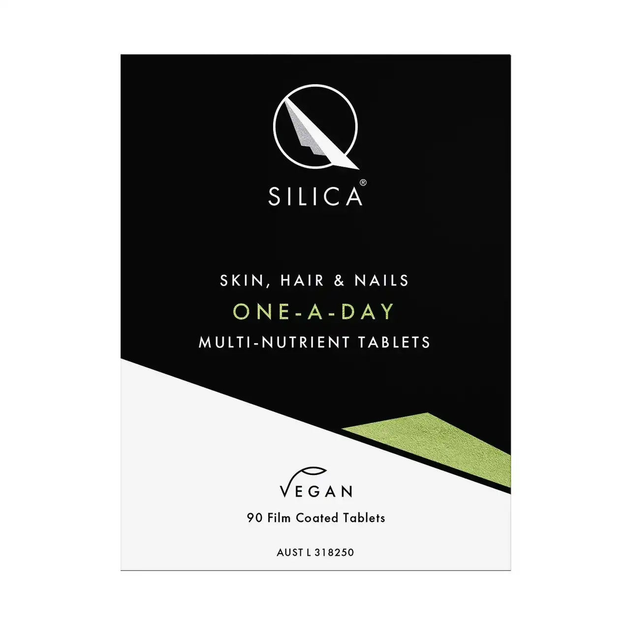 Q Silica Skin, Hair & Nails One-A-Day Multi-Nutrient Tablets 90