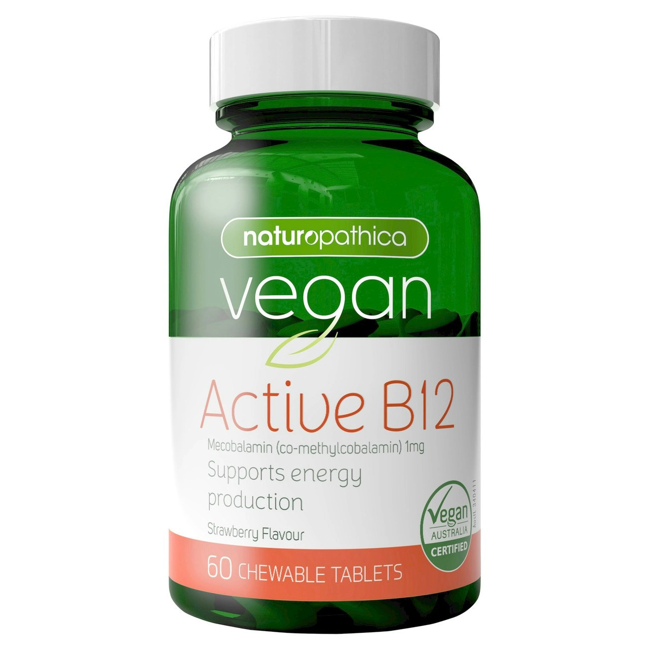 Naturopathica Vegan Active B12 60s