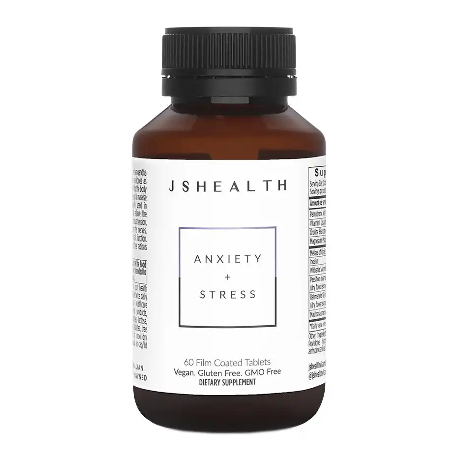 JS Health Anxiety & Stress Tablets 60