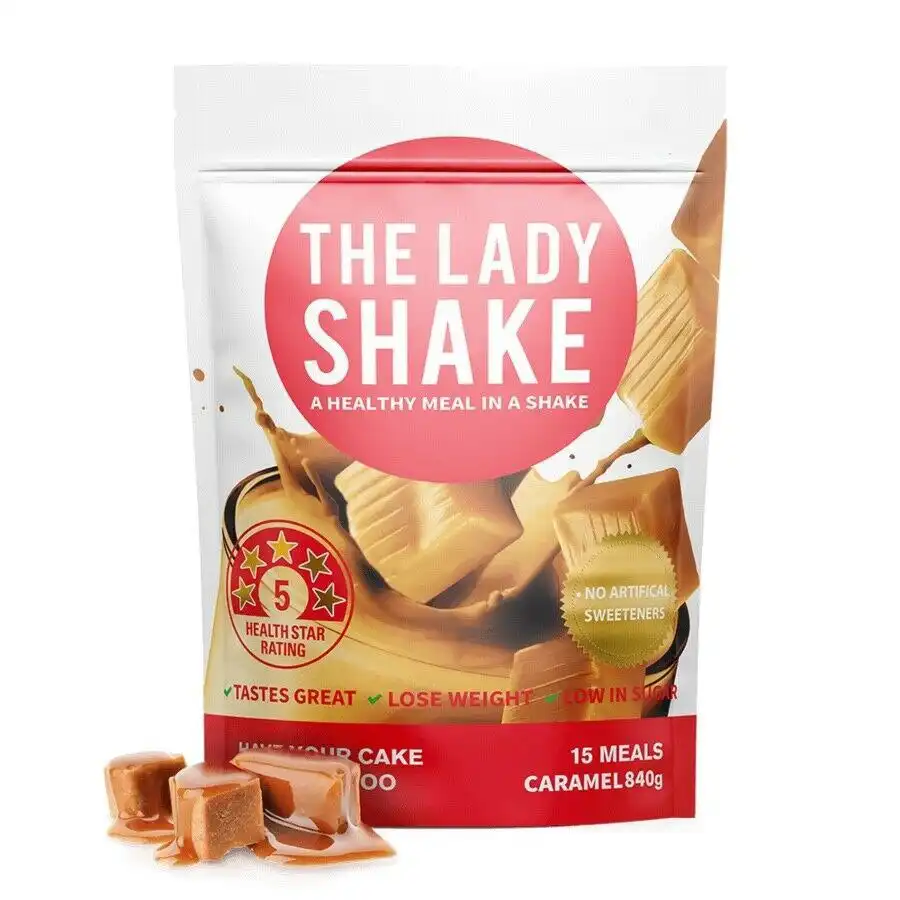 The Lady Shake Meal Replacement Caramel 840g