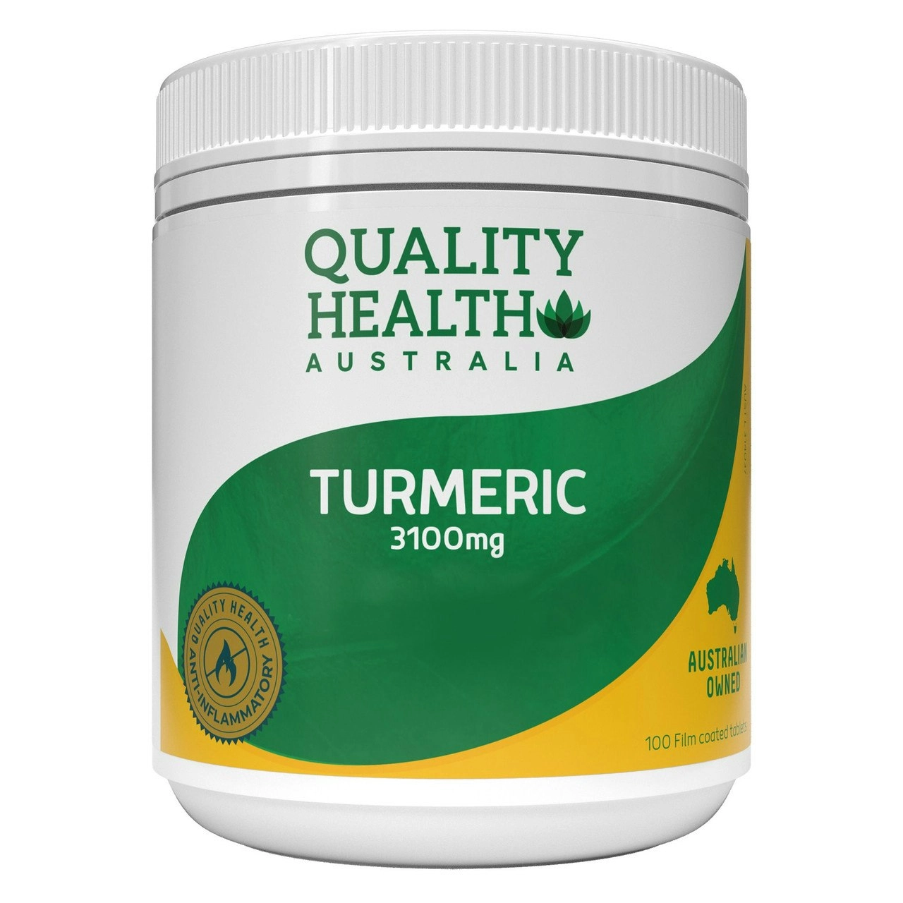 Quality Health Australia Turmeric 3100mg 100s