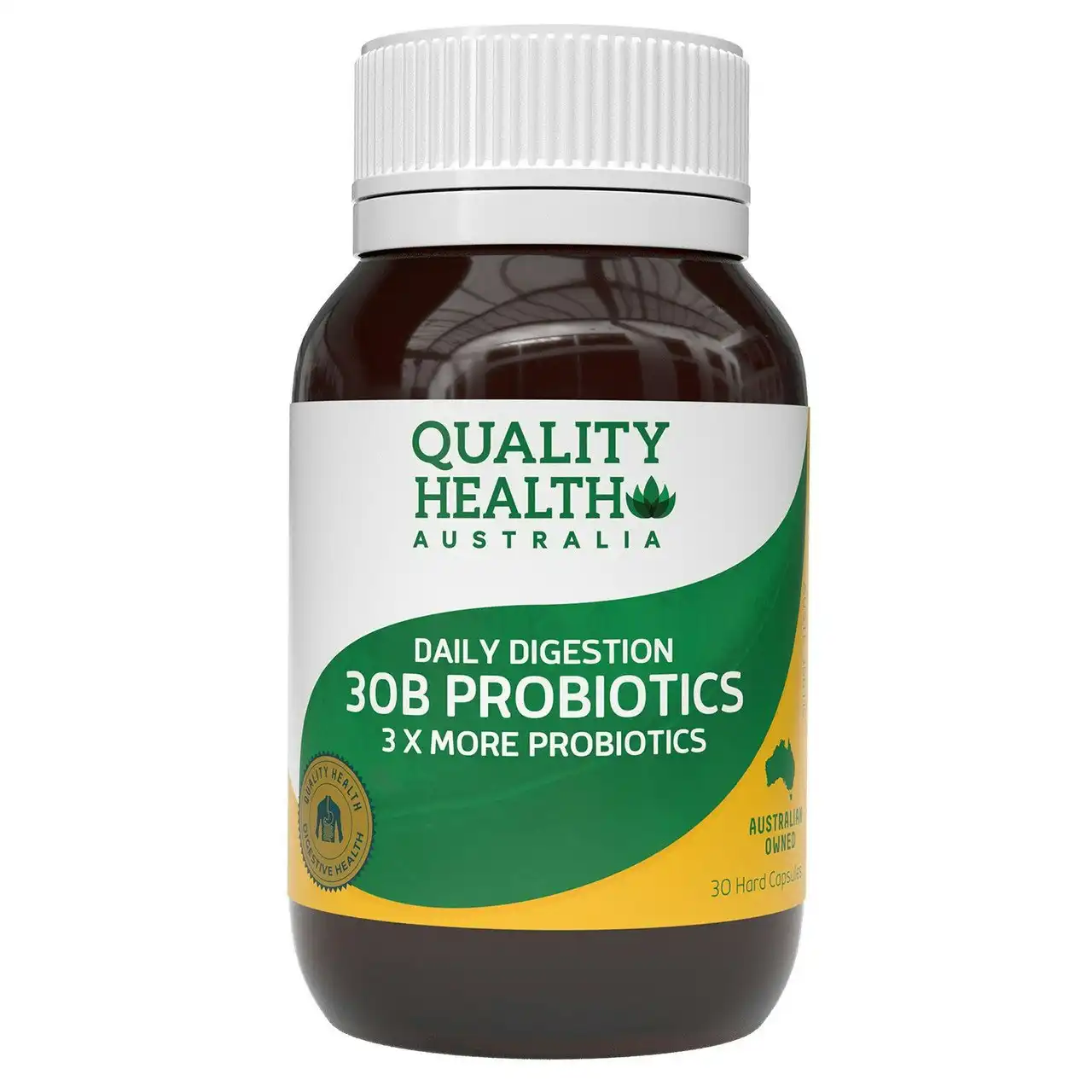 Quality Health Australia Daily Digestion 30B Probiotics 3 X More Probiotics 30s