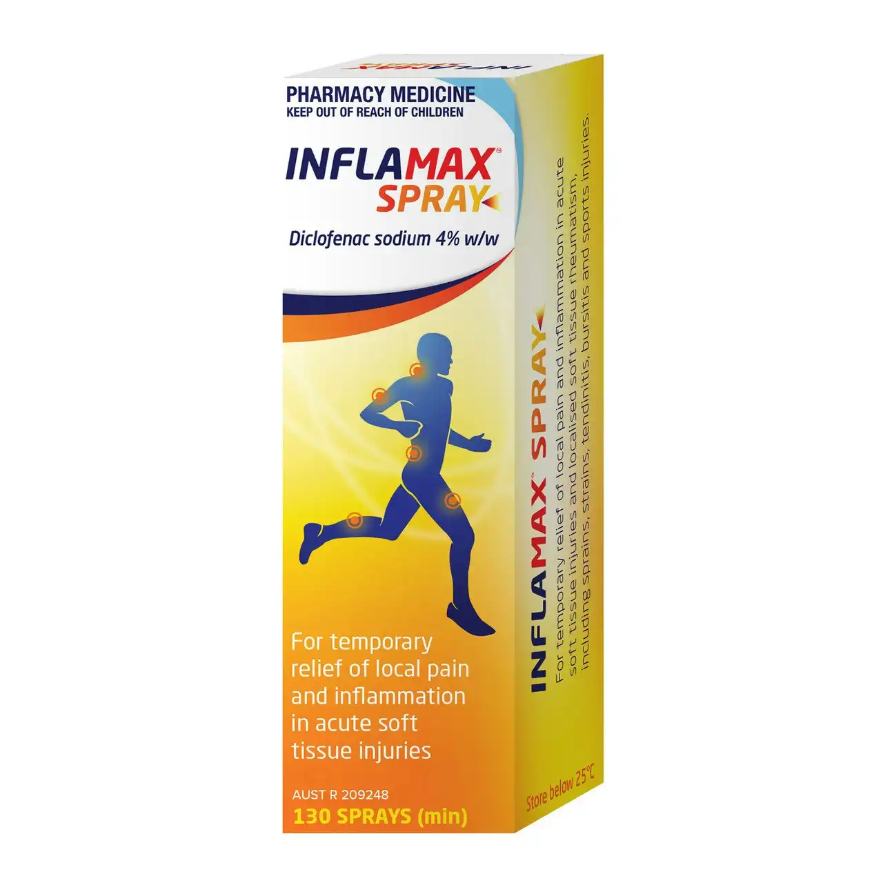 Inflamax Spray 30mL - Diclofenac 4%