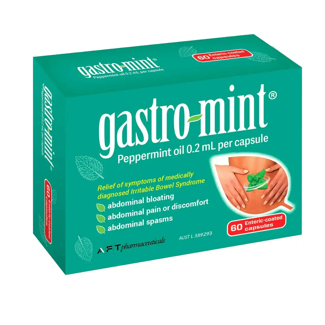 Gastro-Mint Capsules, 60 Capsules