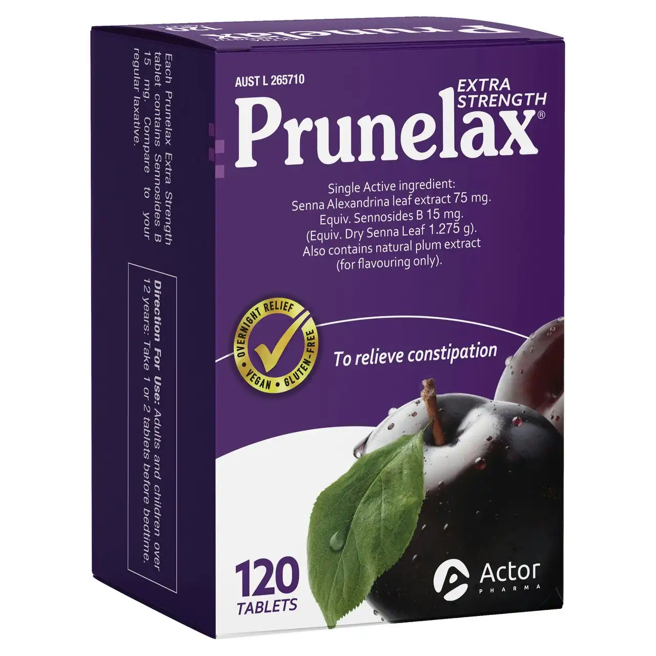 Prunelax Extra Strength Tablets 120's