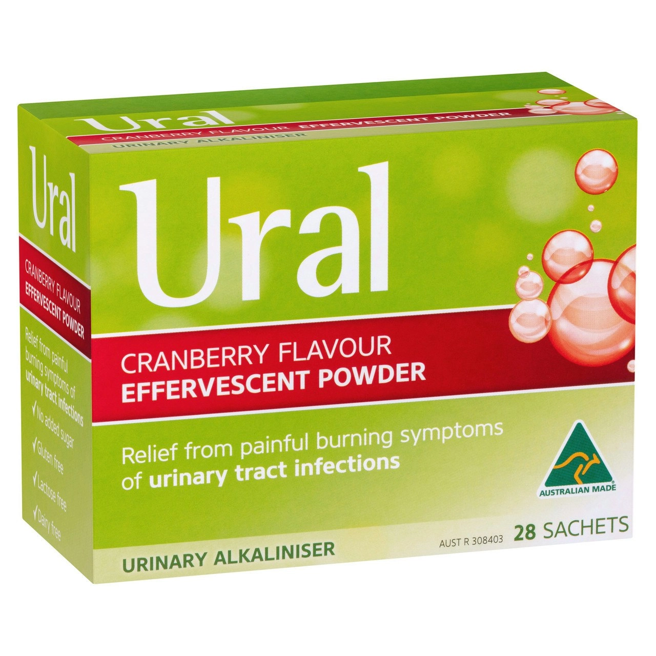 Ural Cranberry Sachets x 28