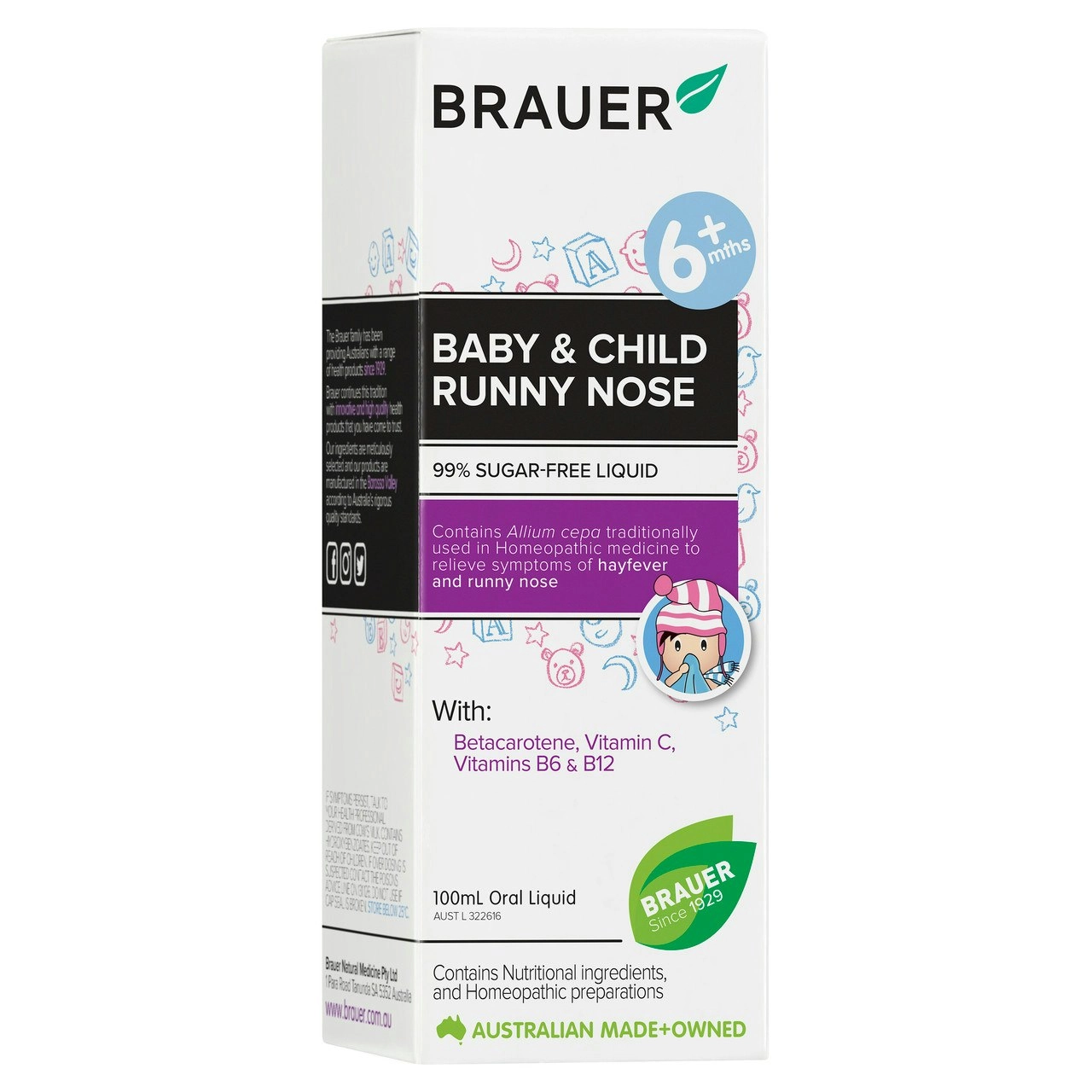 Brauer Baby & Child Runny Nose 100ml