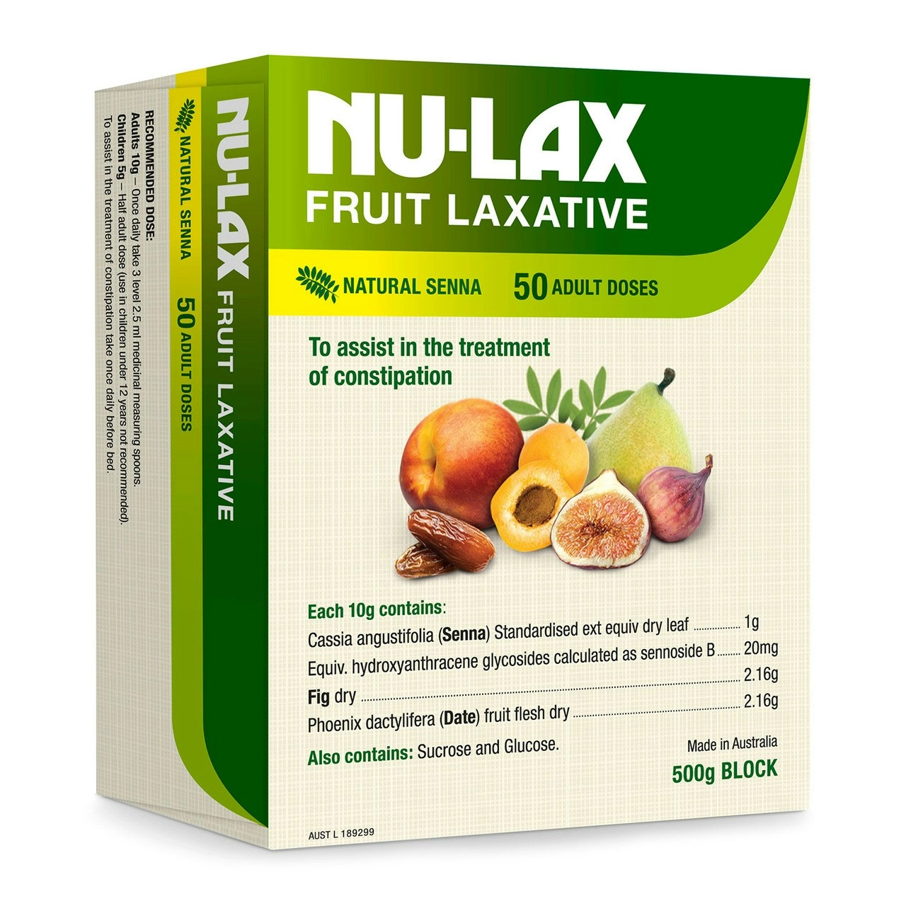 Nulax Fruit Laxative 500g