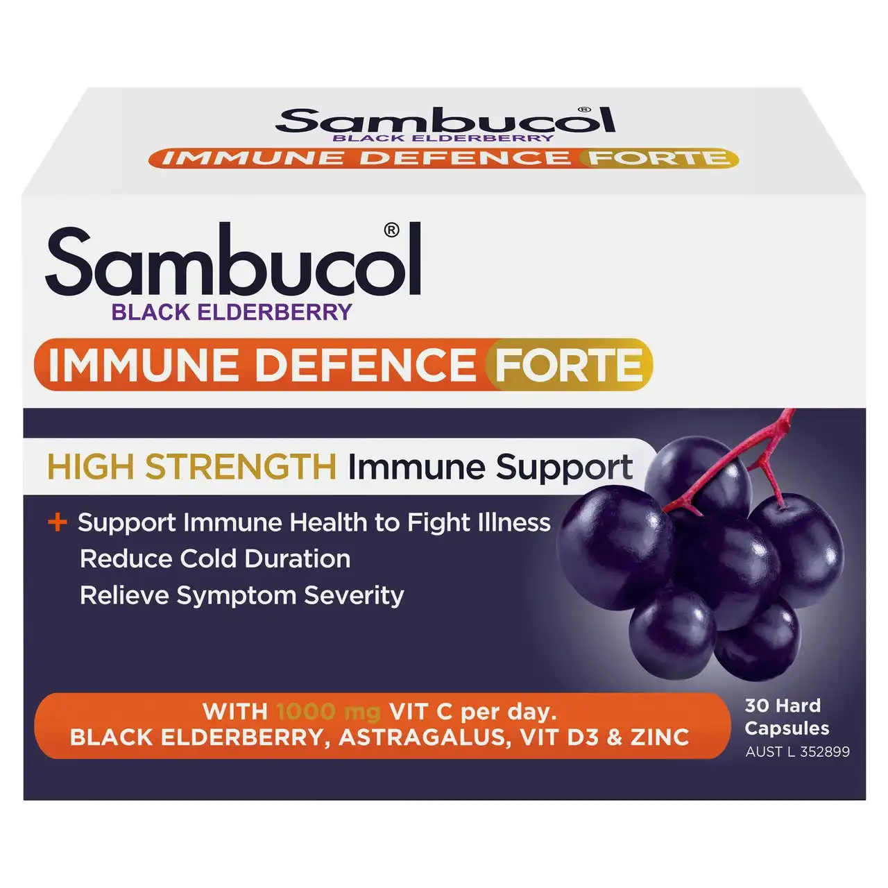 Sambucol Immune Defence Forte caps 30s
