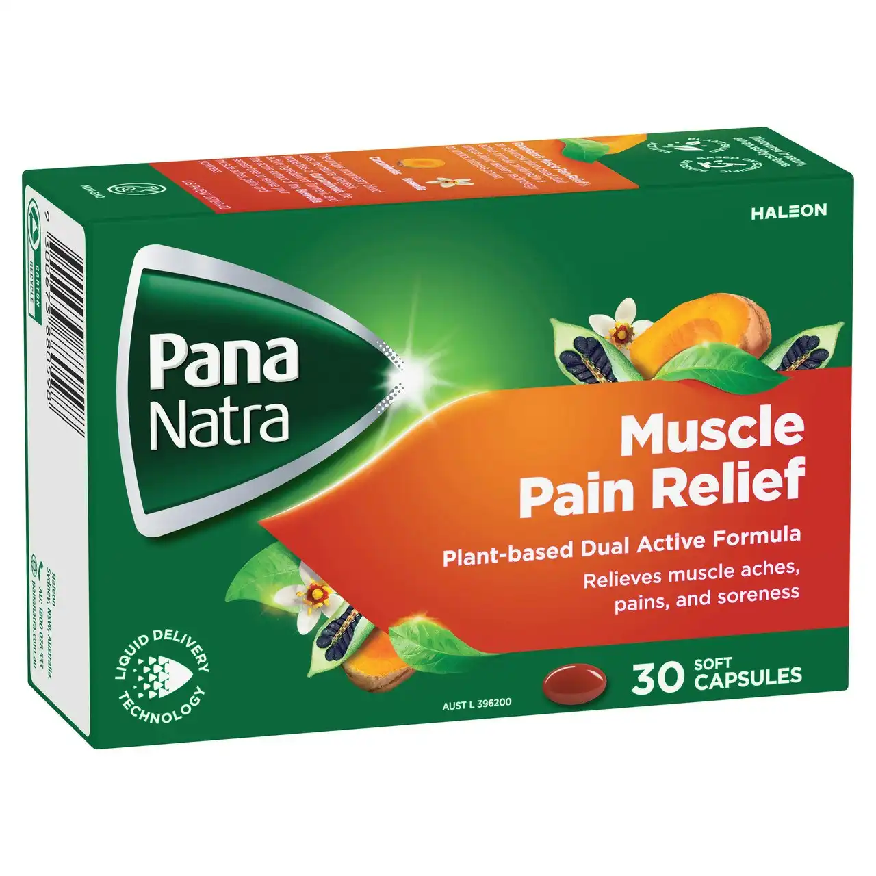 Pana Natra Muscle Pain Relief 30 soft capsules