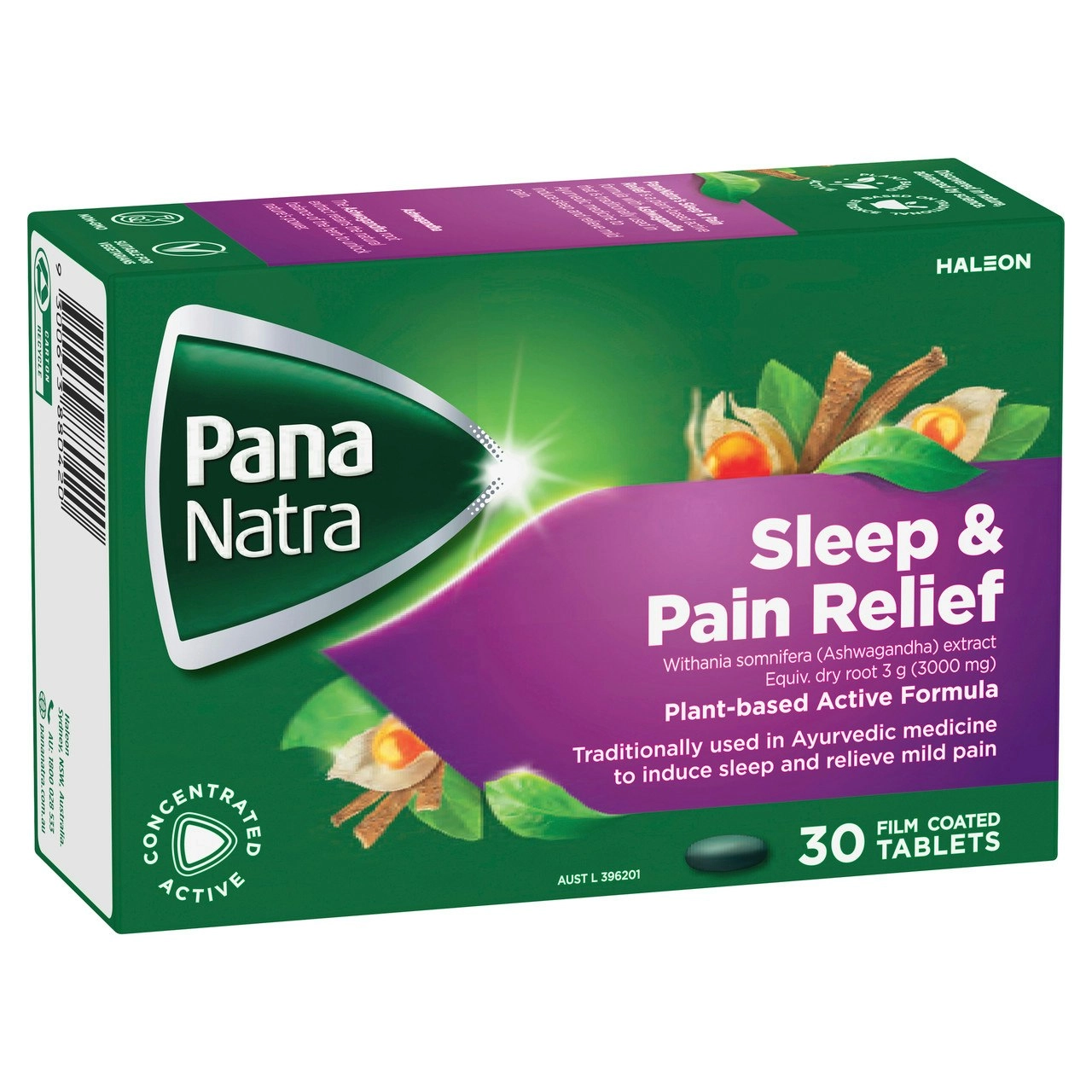 Pana Natra Sleep & Pain Relief 30 tablets