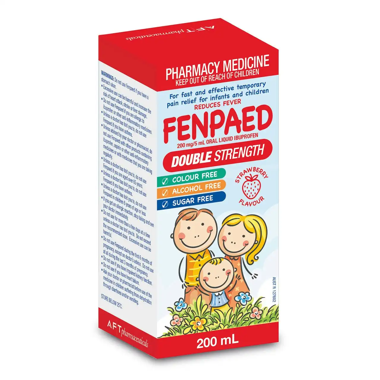 Fenpaed Double Strength Strawberry Flavour 200ml