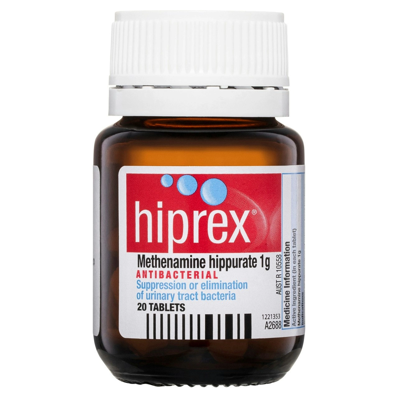 HIPREX Antibacterial 20 Tablets