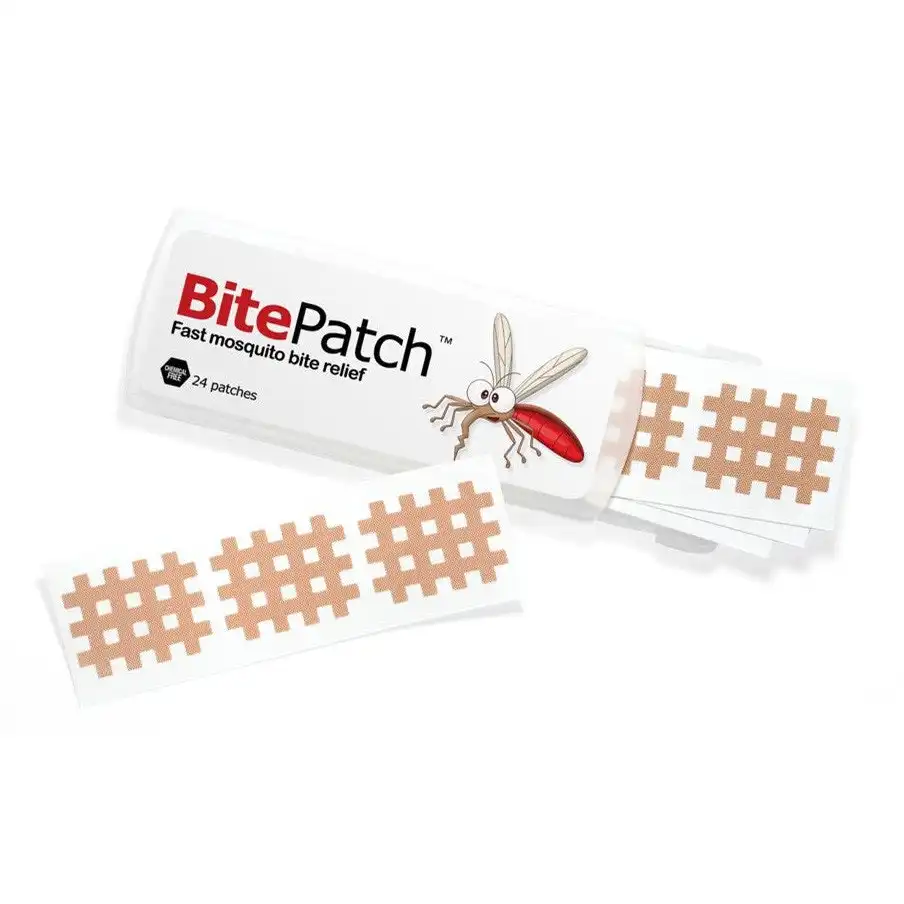 BitePatch Fast Mosquito Bite Relief Patches 24 Pack