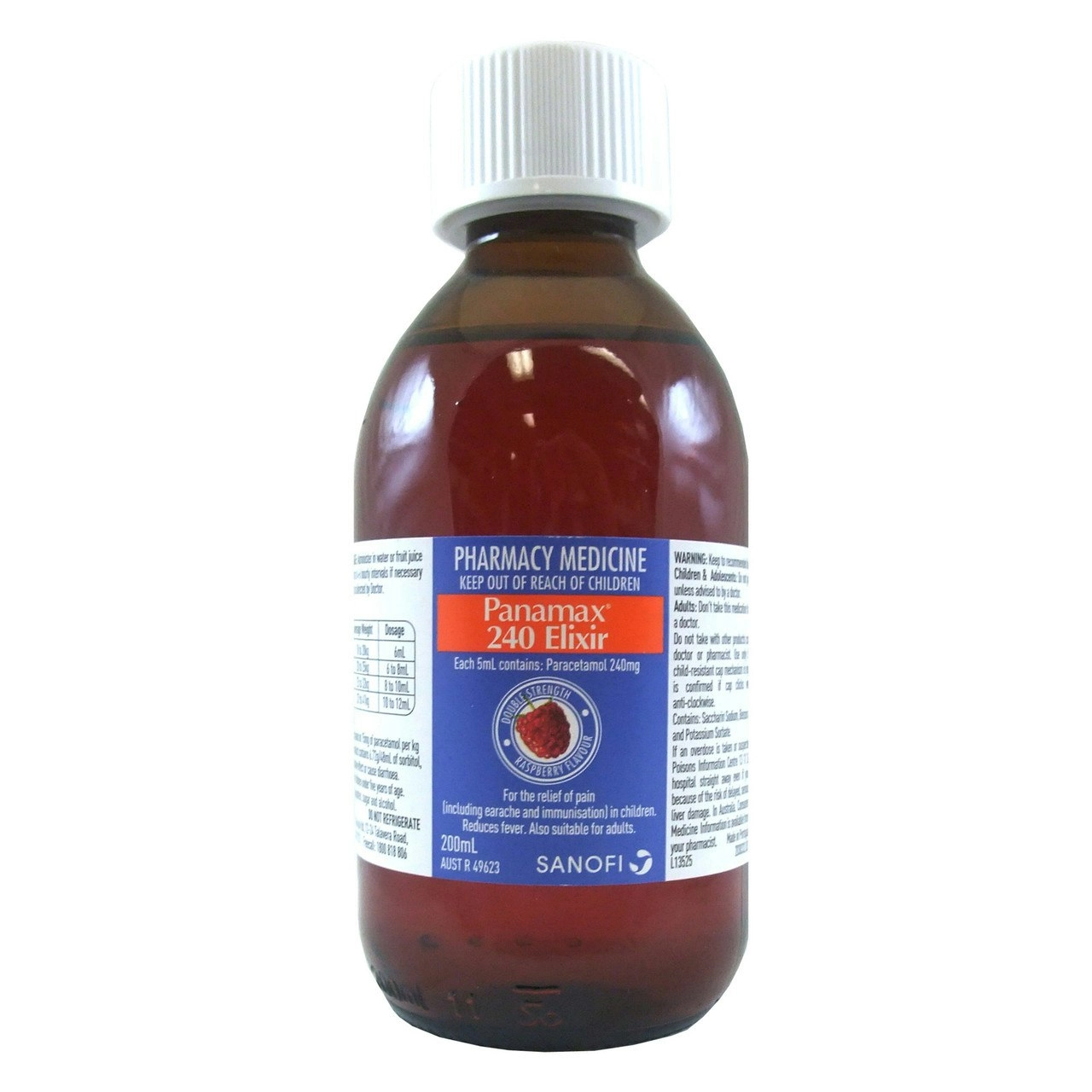 Panamax 240mg Elixir 200ml