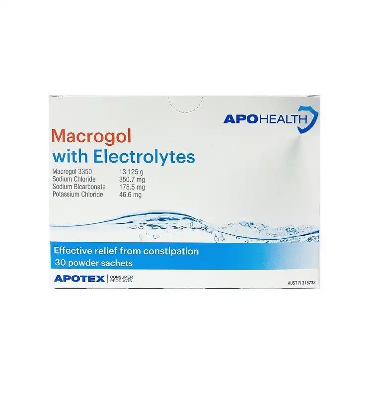 APO Macrogol Plus Electrolytes 30 Sachets