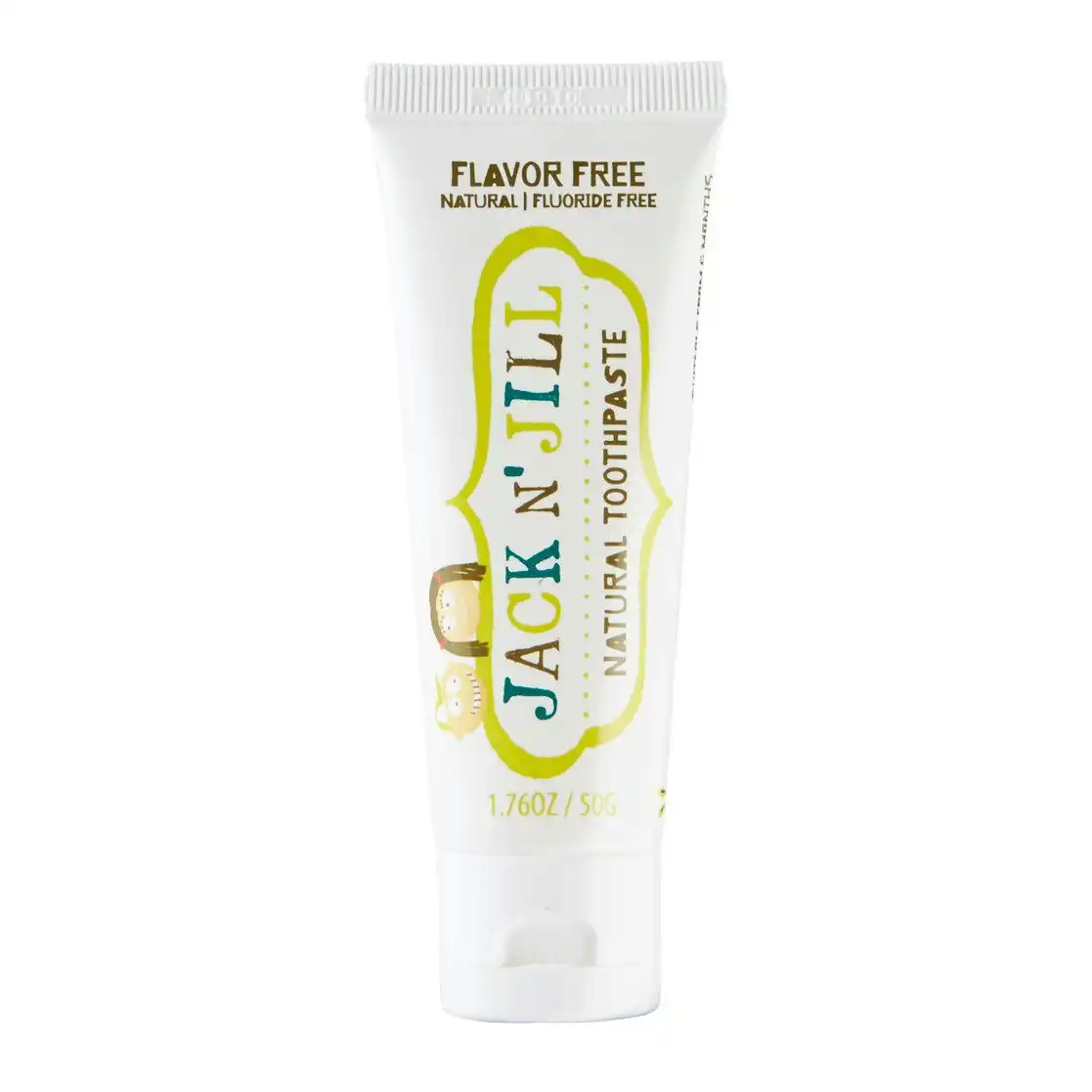 Jack N Jill Flavour Free Natural Toothpaste 50g