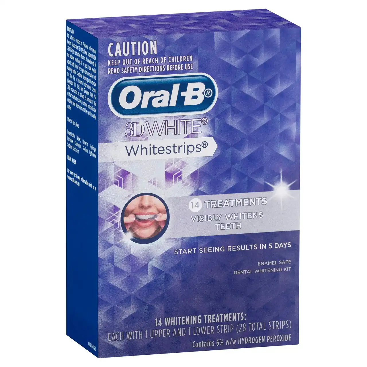 Oral-B 3D White Whitestrips 14 Treatments