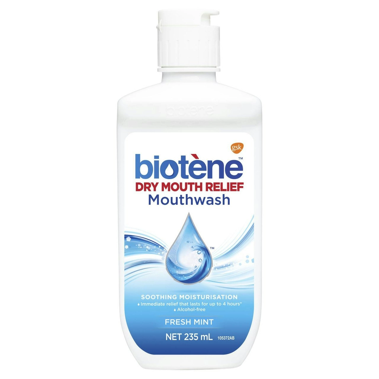 Biotene Dry Mouth Relief Mouthwash Fresh Mint 235mL