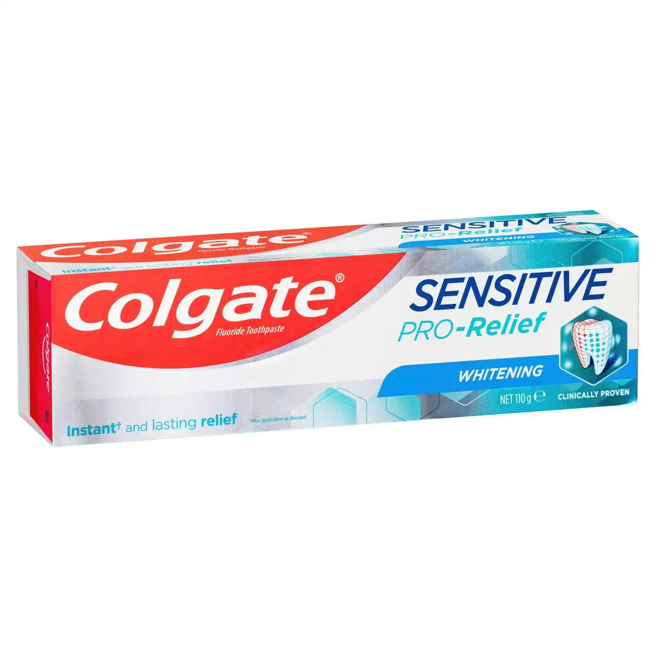 Colgate Sensitive Pro-Relief Whitening Toothpaste, 110g, Clinically Proven Sensitive Teeth Pain Relief
