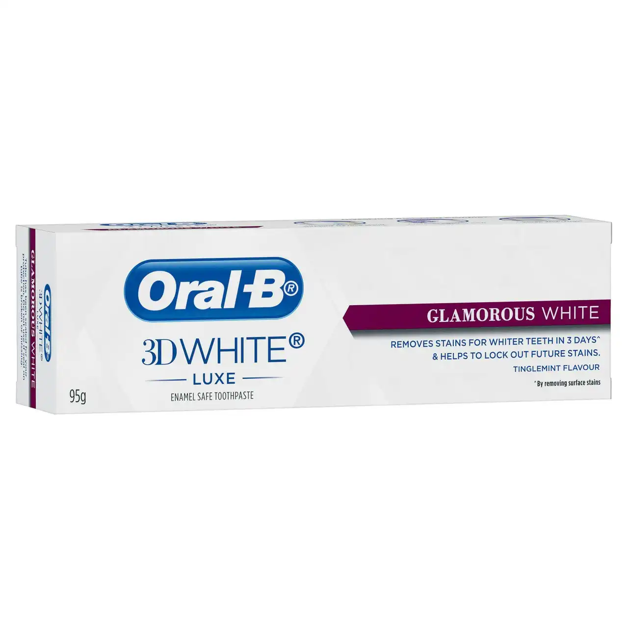 Oral-B 3D White Luxe Glamorous White Whitening Toothpaste 95g