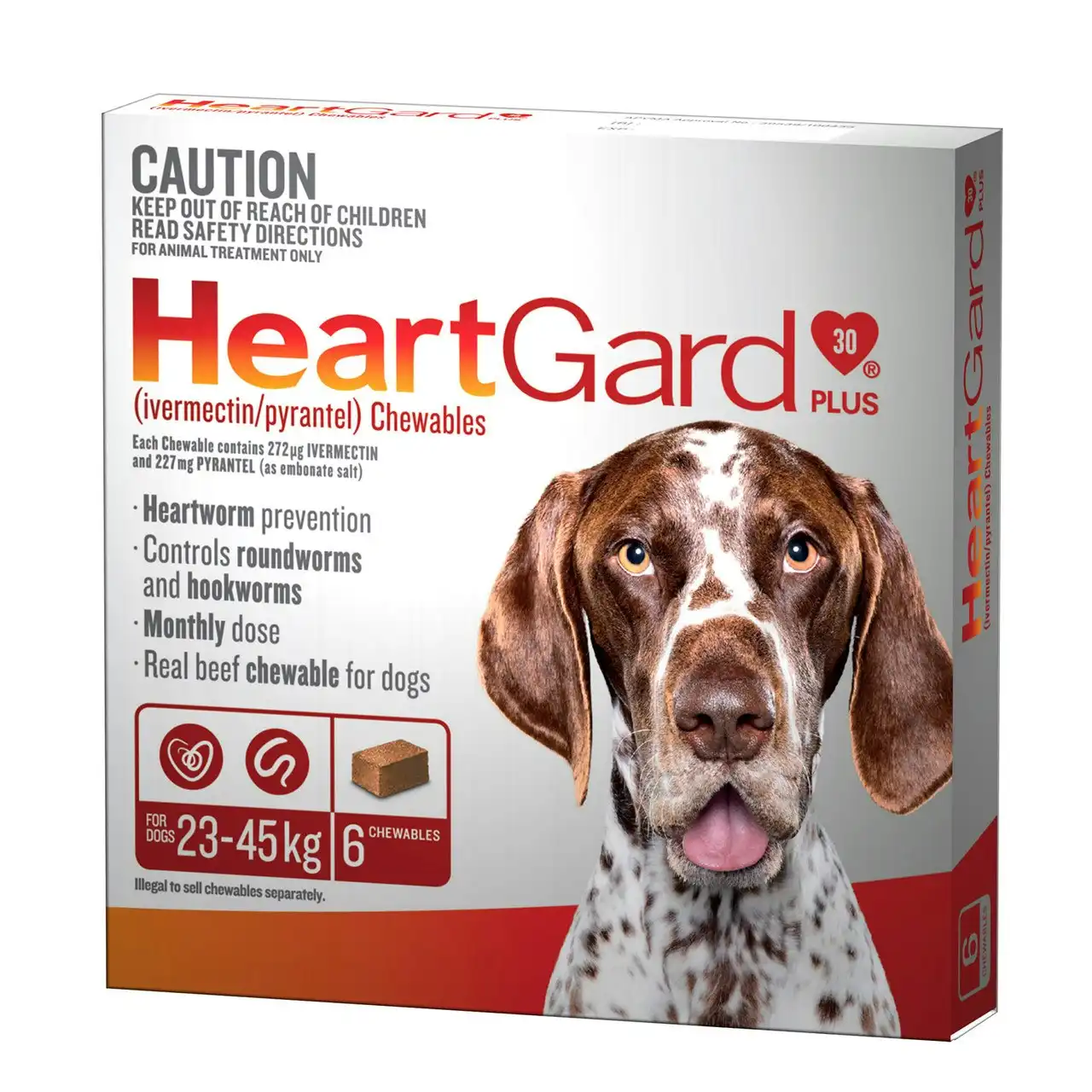 Heartgard Plus Large Dog 6 Pack
