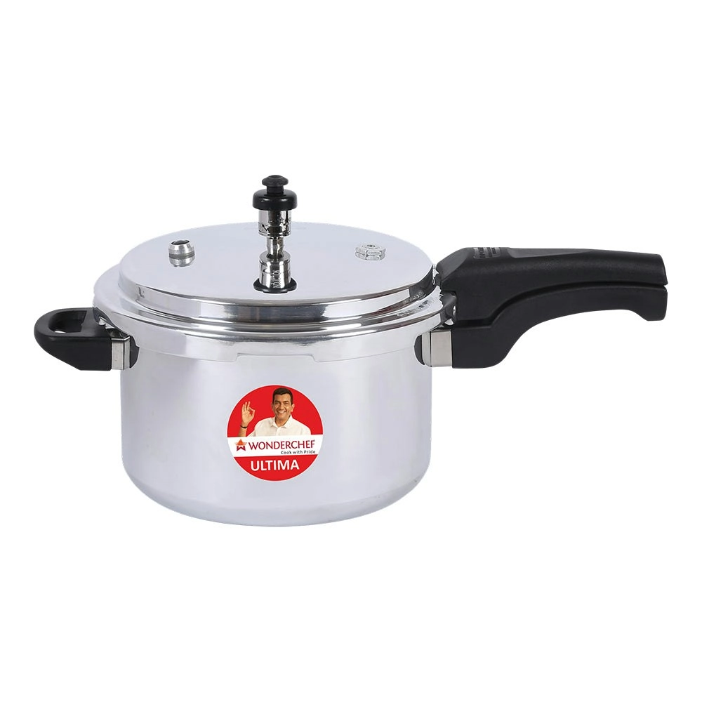 Wonderchef Ultima Presure Cooker Outer Lid - Aluminium 5L