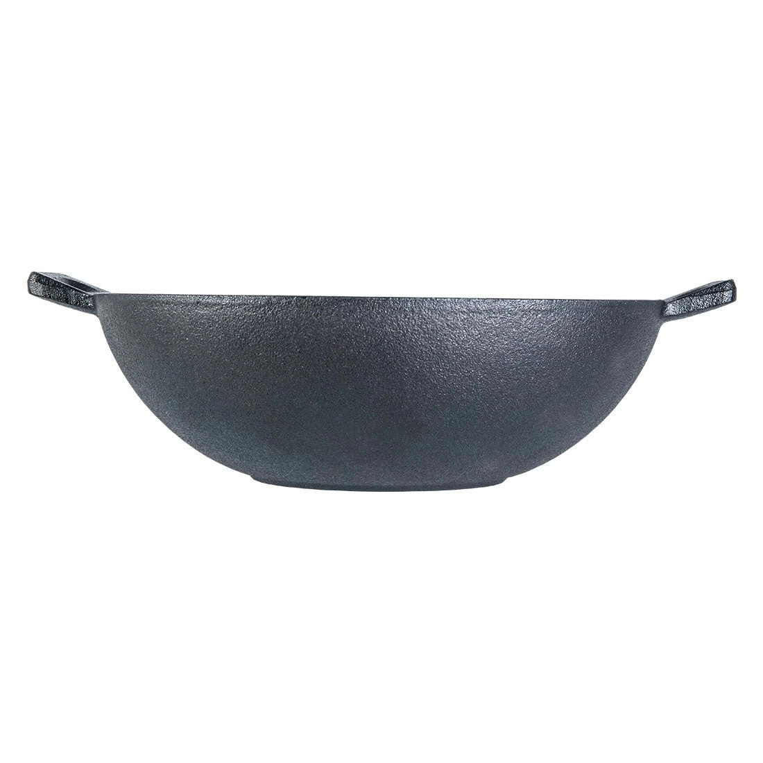 Wonderchef Forza Pre Seasoned Cast Iron Kadhai 30cm, 3.35L, 3.8mm