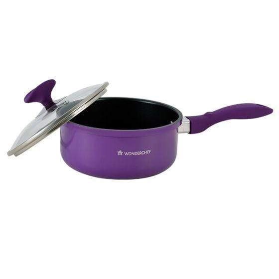 Wonderchef Elite Sauce Pan with Lid 18cm 2L