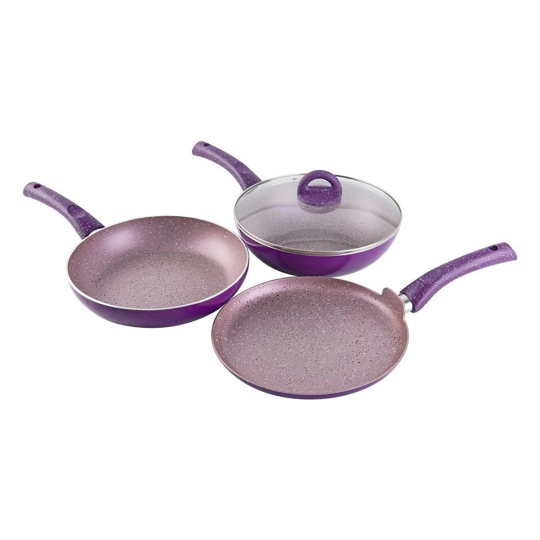 Wonderchef Granite Set - Purple