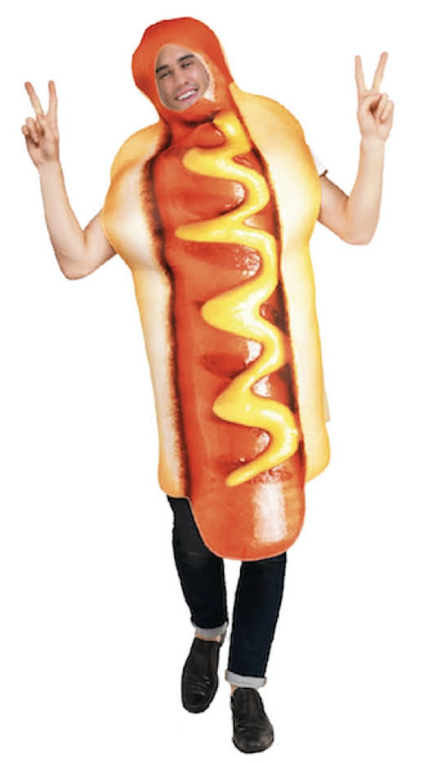 Adult Hot Dog Hotdog Footy Match Food Halloween Bucks Hen Night Men Costume