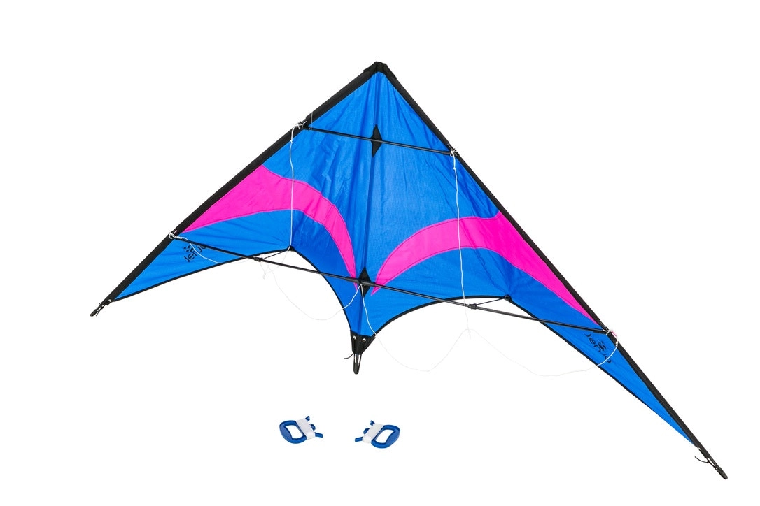 Stunt Kite Blue & Pink