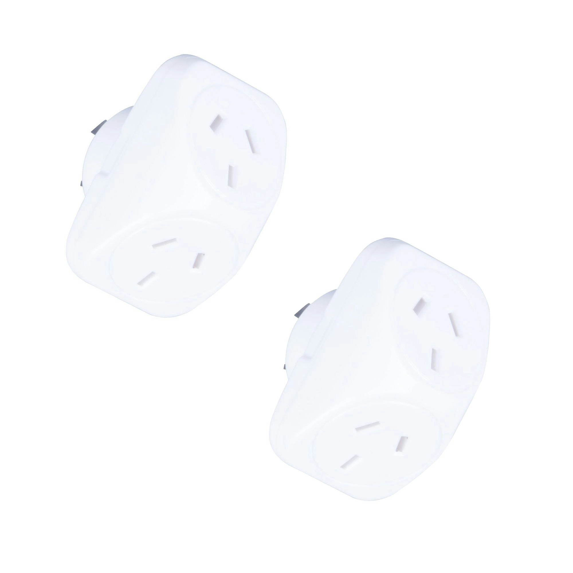 2400W Versatile Double Triangle Adapter 2 Pack