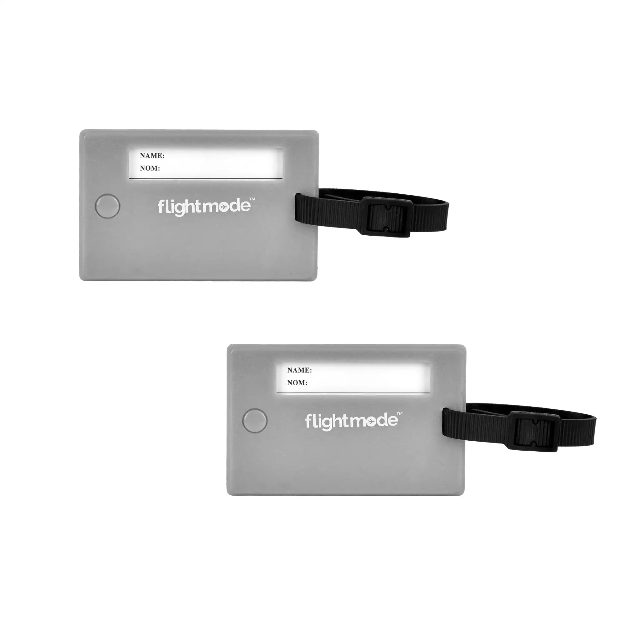 2 Pack Flexible Strap Handy Swivel ID Tags