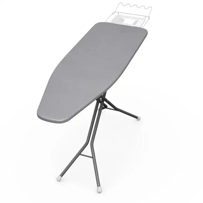 Clevinger Ultra Thick Heat Retaining Felt Ironing Iron Board Cover Easy Fitted - Metallic Gray