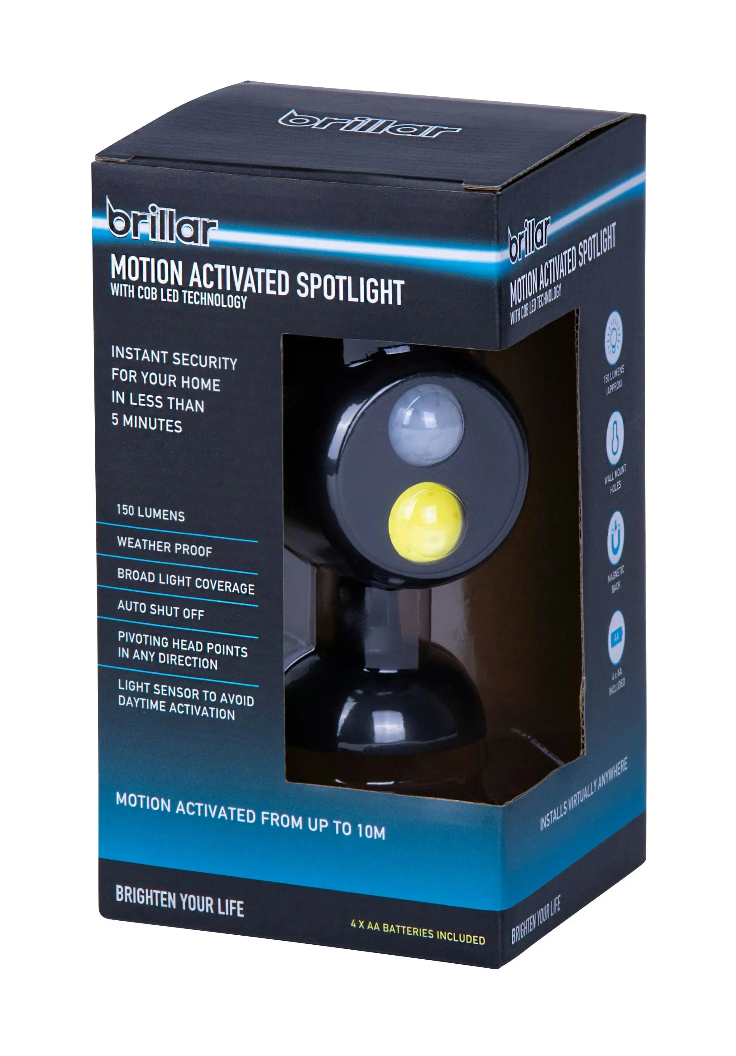 Brillar Motion Activated Spotlight