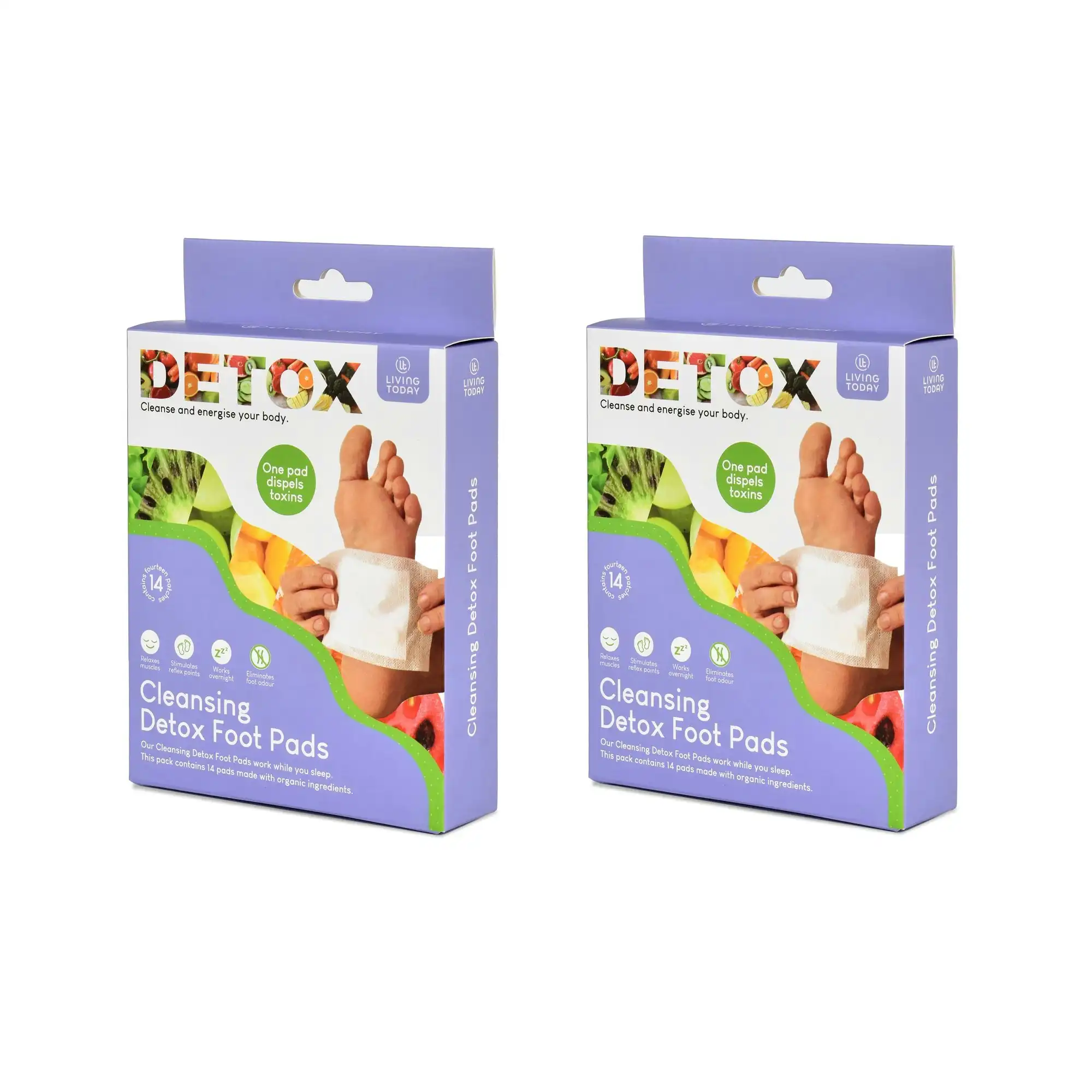 The Cleansing Detox Foot Pads 28 PK