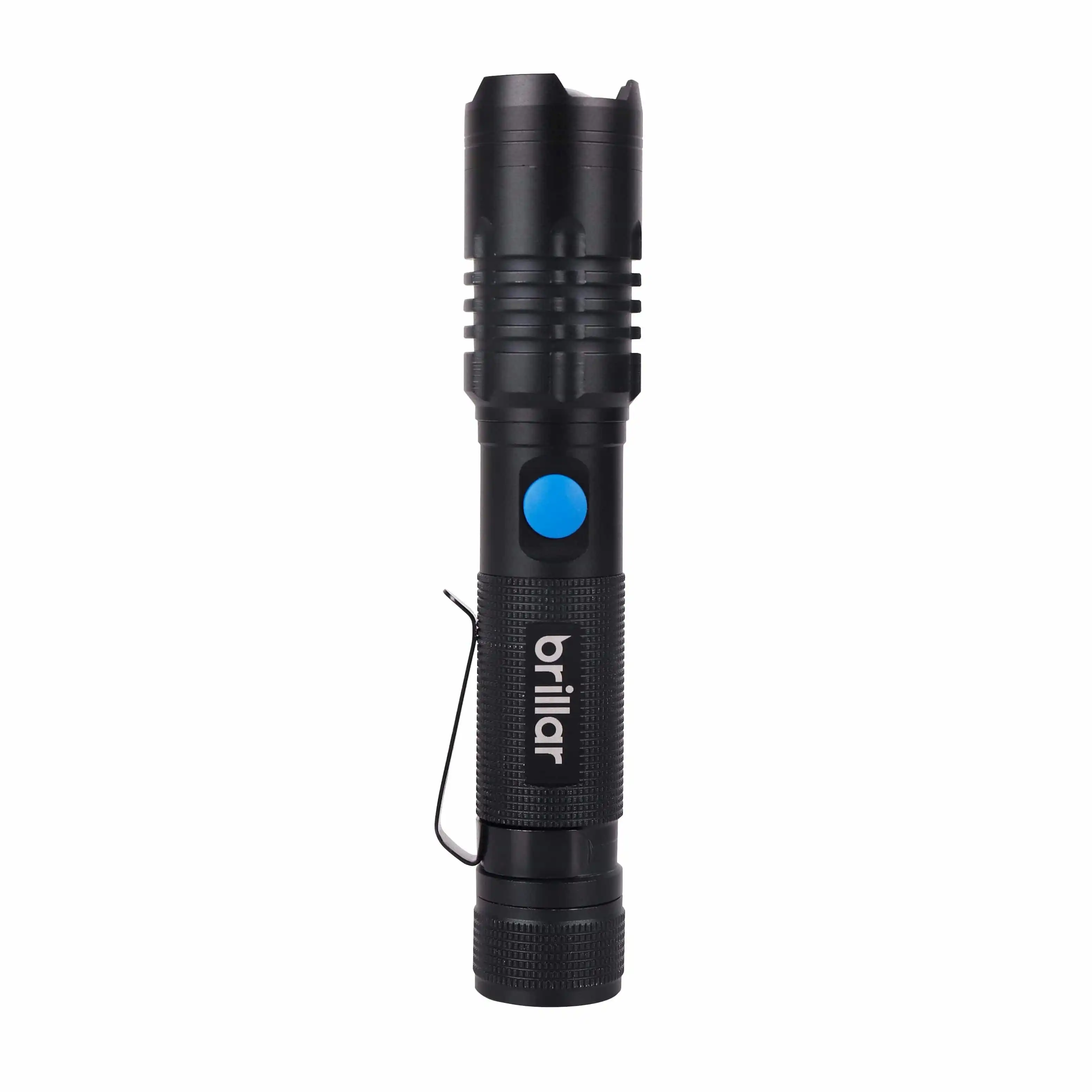 Brillar Investigator Flashlight  - 1000 Lumen USB Rechargeable Torch