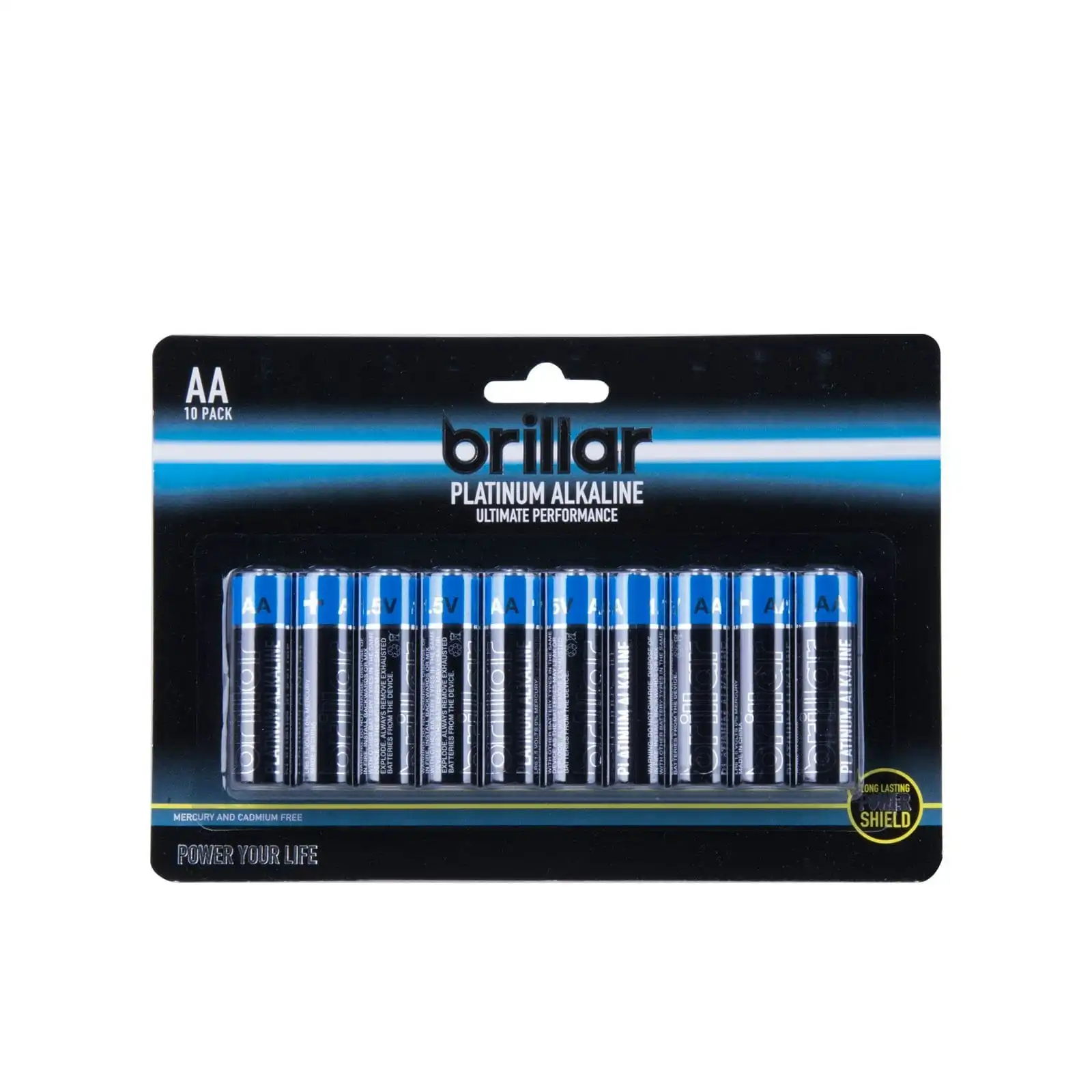 2x Brillar AA Platinum Alkaline Batteries 10pk