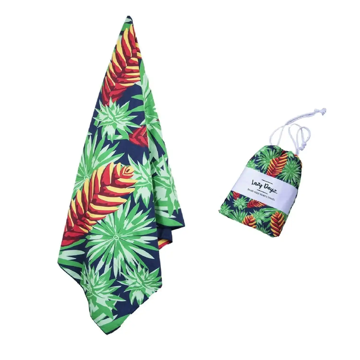 Sand Free Beach Towel - Lazy Dayz Sand Free Beach Towel - Mossman