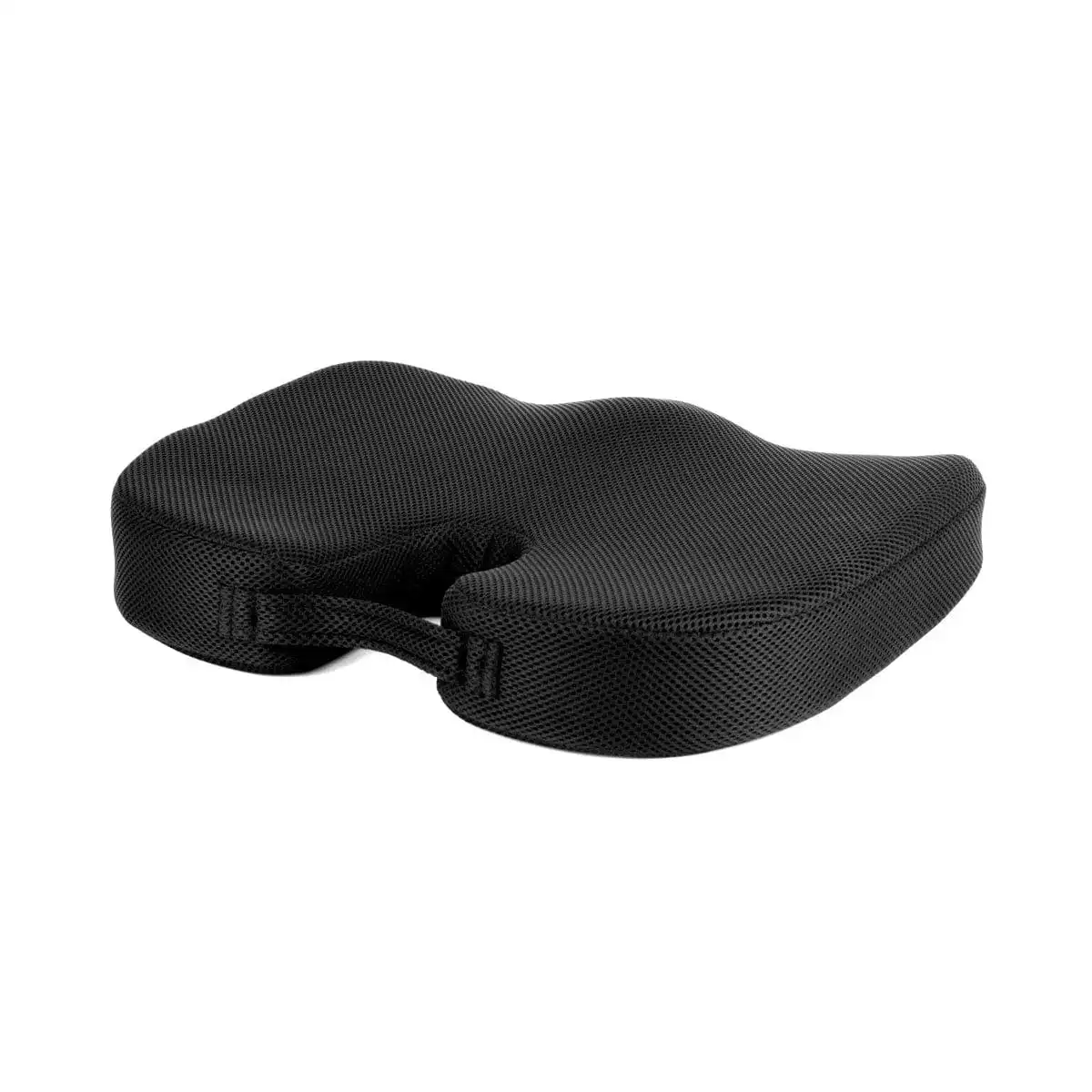 Memory Foam Car Office Seat Cushion with Black Cover