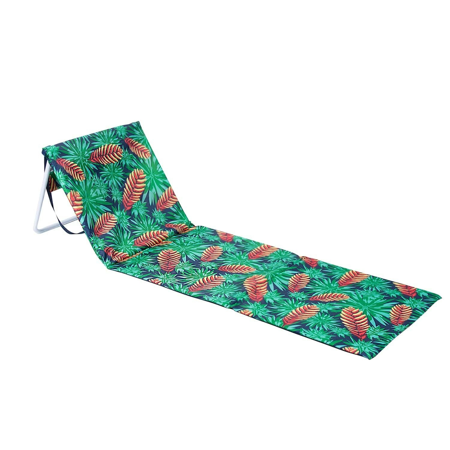 Lazy Dayz Fold Up Beach Lounger - Mossman