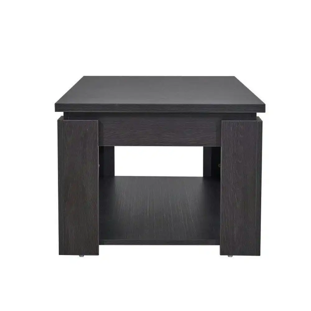 Wooden Rectangle Coffee Table - Black